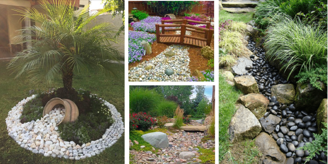 17 Dry Creek Landscape Ideas for garden