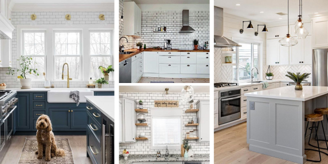 16 beautiful kitchen ideas with a white back