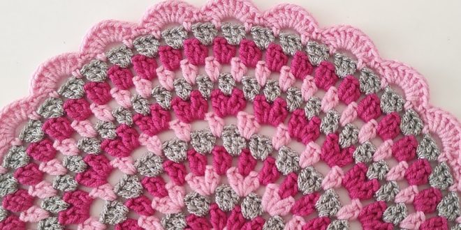 How to Crochet Round Placemat for beginners