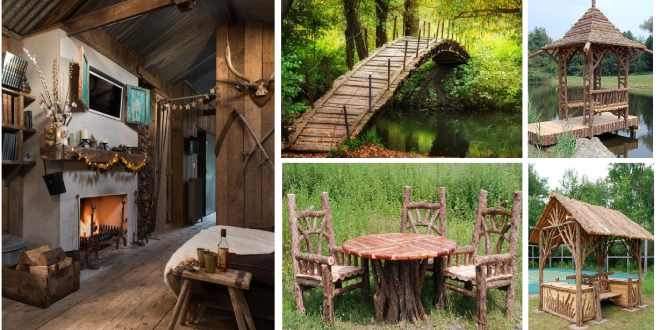 12 best rustic homes and garden structures