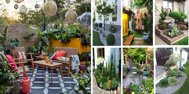 12 gorgeus small garden ideas on the front of home