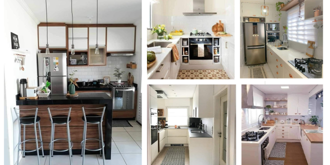 12 ideas about how to design a small kitchen