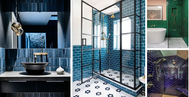 12 colorful schemes for bathroom color ideas