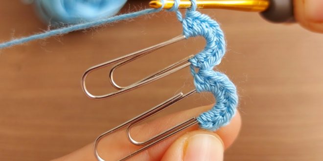 Crochet with a Paperclip