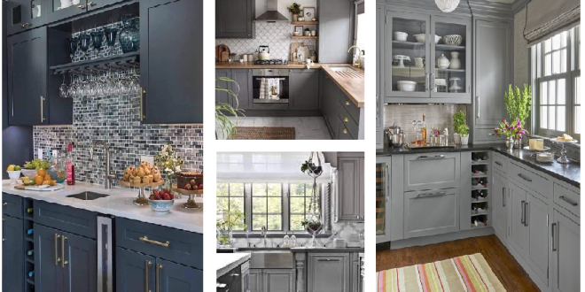 12 Stunning Grey Kitchen Designs For You