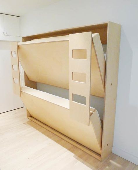 A Bunk Bed Perfect for Saving Space in Kids' Rooms