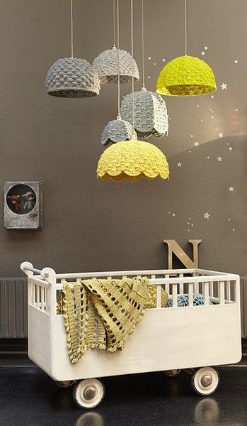 Childrens Room With Yellow Sunshine Theme