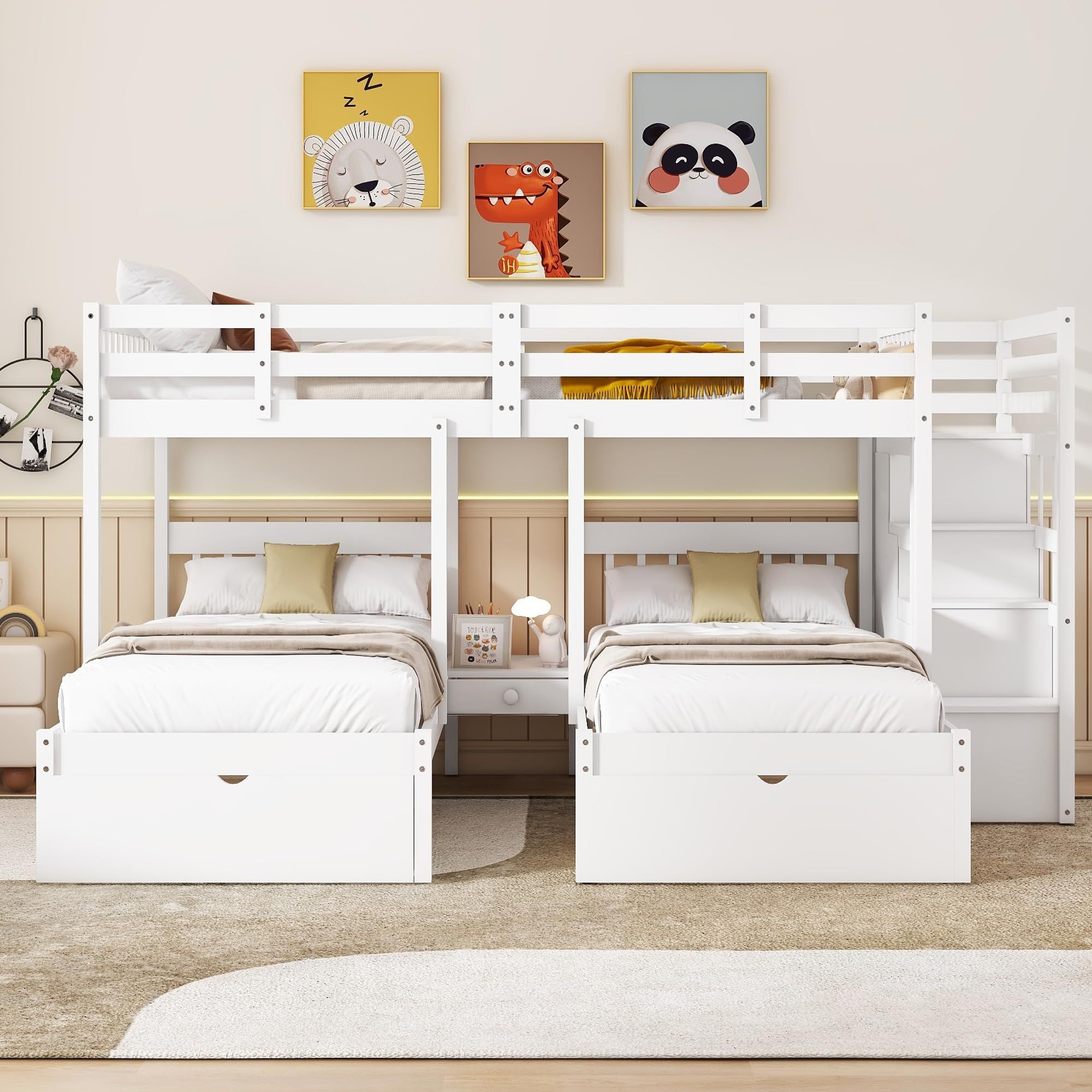 3 Bunk Bed Options for Maximizing Space in a Shared Bedroom