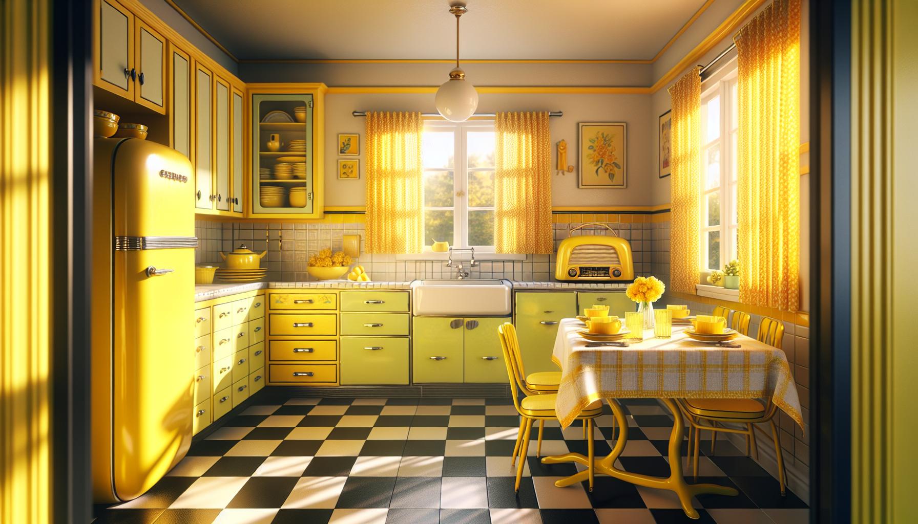 Exploring the Timeless Elegance of Retro Yellow