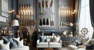 Nautical Elegance: Navy and Beige Interior Decorating