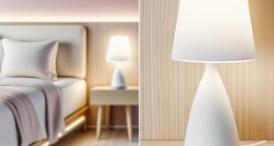 Illuminate Your Space with a Sleek White Bedside Table Lamp