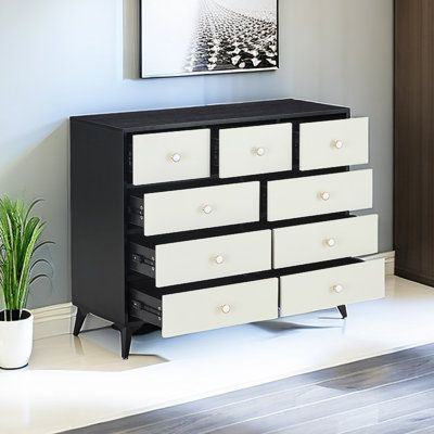 Black And White Chest Of Drawers - A Timeless and Versatile Storage Solution