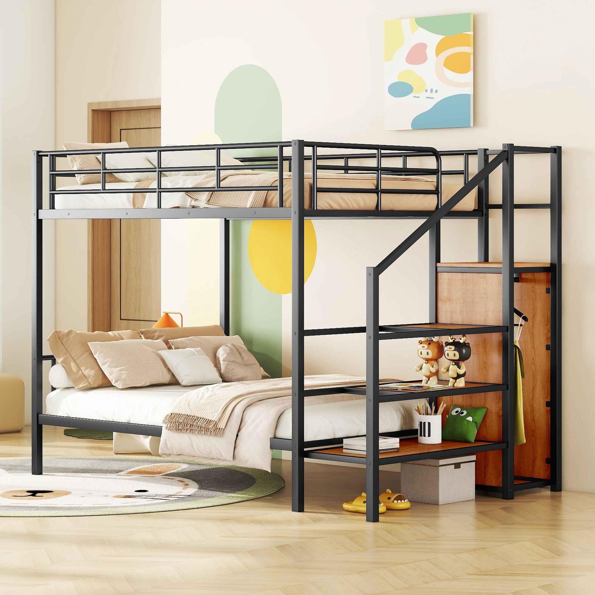 Black Bunk Beds Perfect for Modern Bedroom Designs