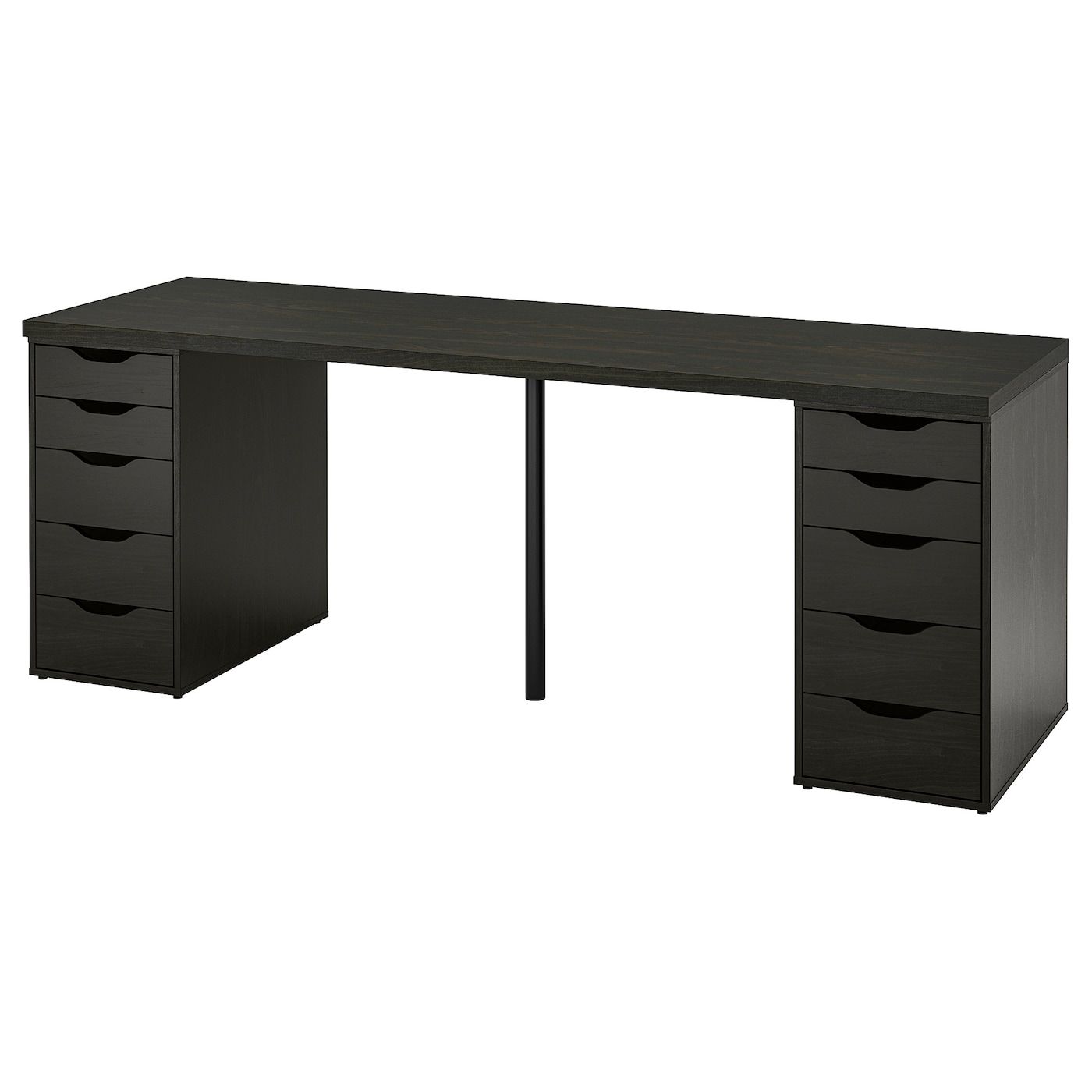 Black Desk Inspiration for Your Home Office