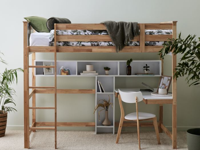 Bunk Bed With Desk - A Functional Solution for Small Spaces