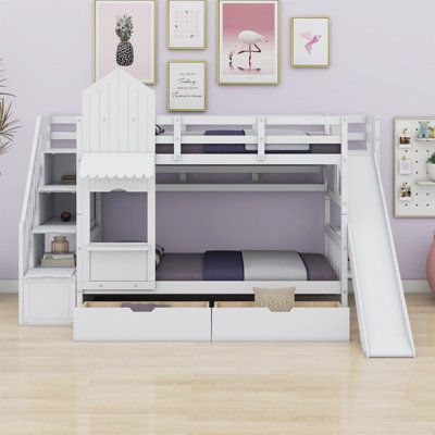 Bunk Bed With Drawers for Added Storage Space