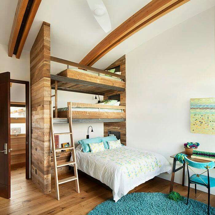 Bunk Beds For Three: A Space-Saving Solution for Shared Bedrooms