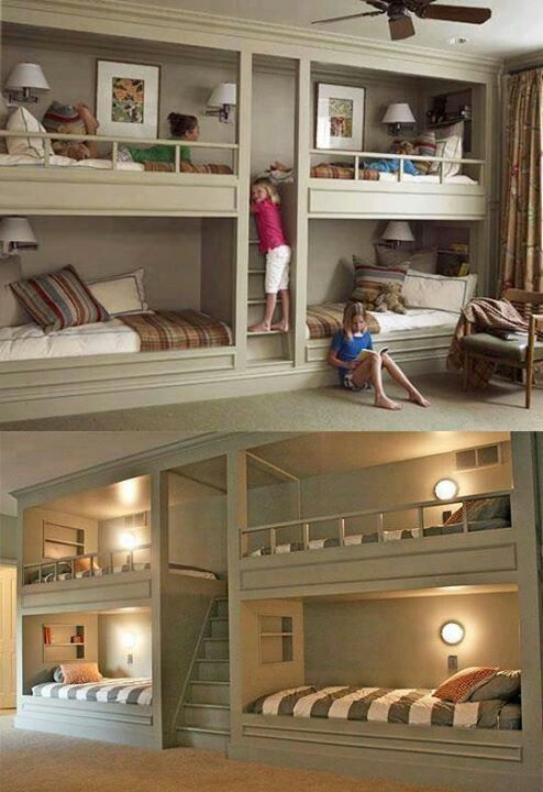 Bunk Beds For Three the Perfect Solution for Sharing a Room