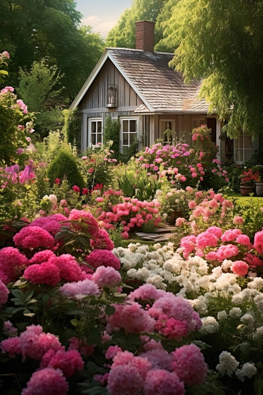 Cottage gardens ai the Perfect Blend of Tradition and Technology