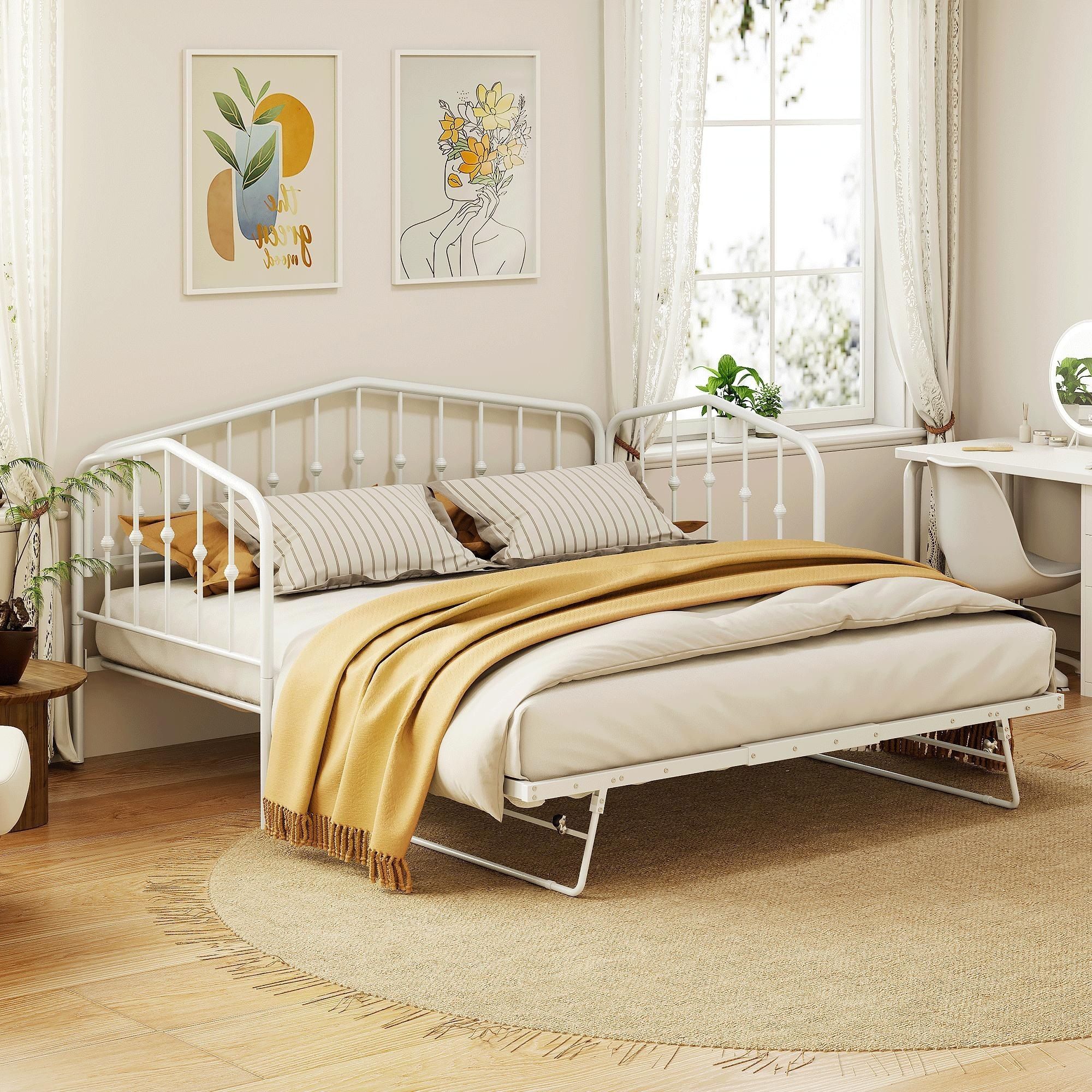 Day Beds With Trundle The Perfect Solution for Overnight Guests