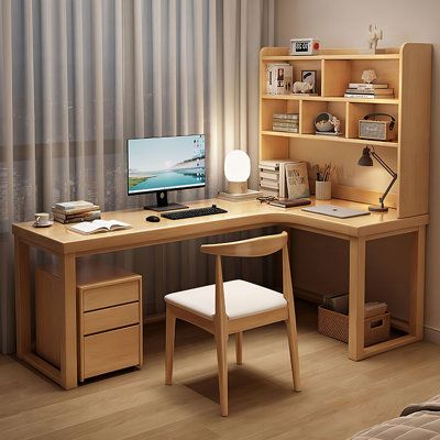 Desk With Drawers for Home Office Organization