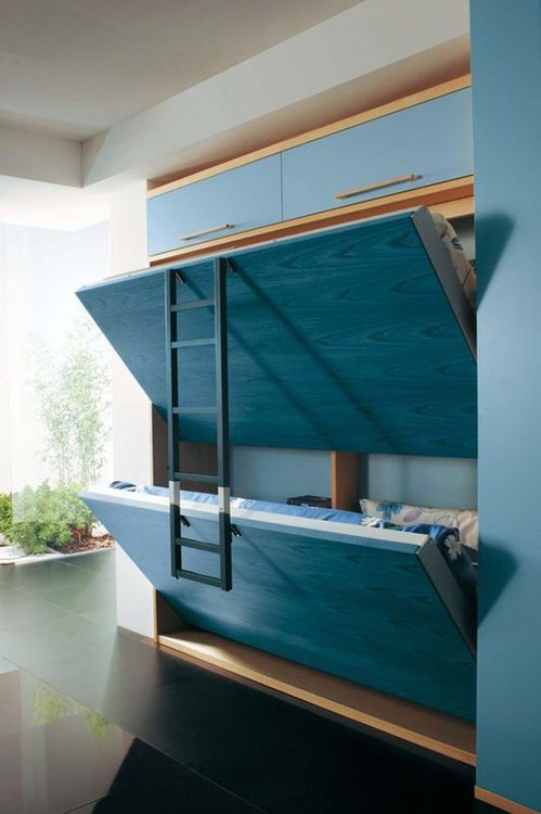 Double Bunk Bed - Maximizing Space in Kids' Rooms