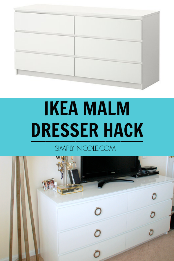 Ikea Malm Dresser Six Drawers - Stylish Storage Solution for Any Room