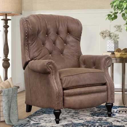 Lane Leather Recliner Design Features and Comfort