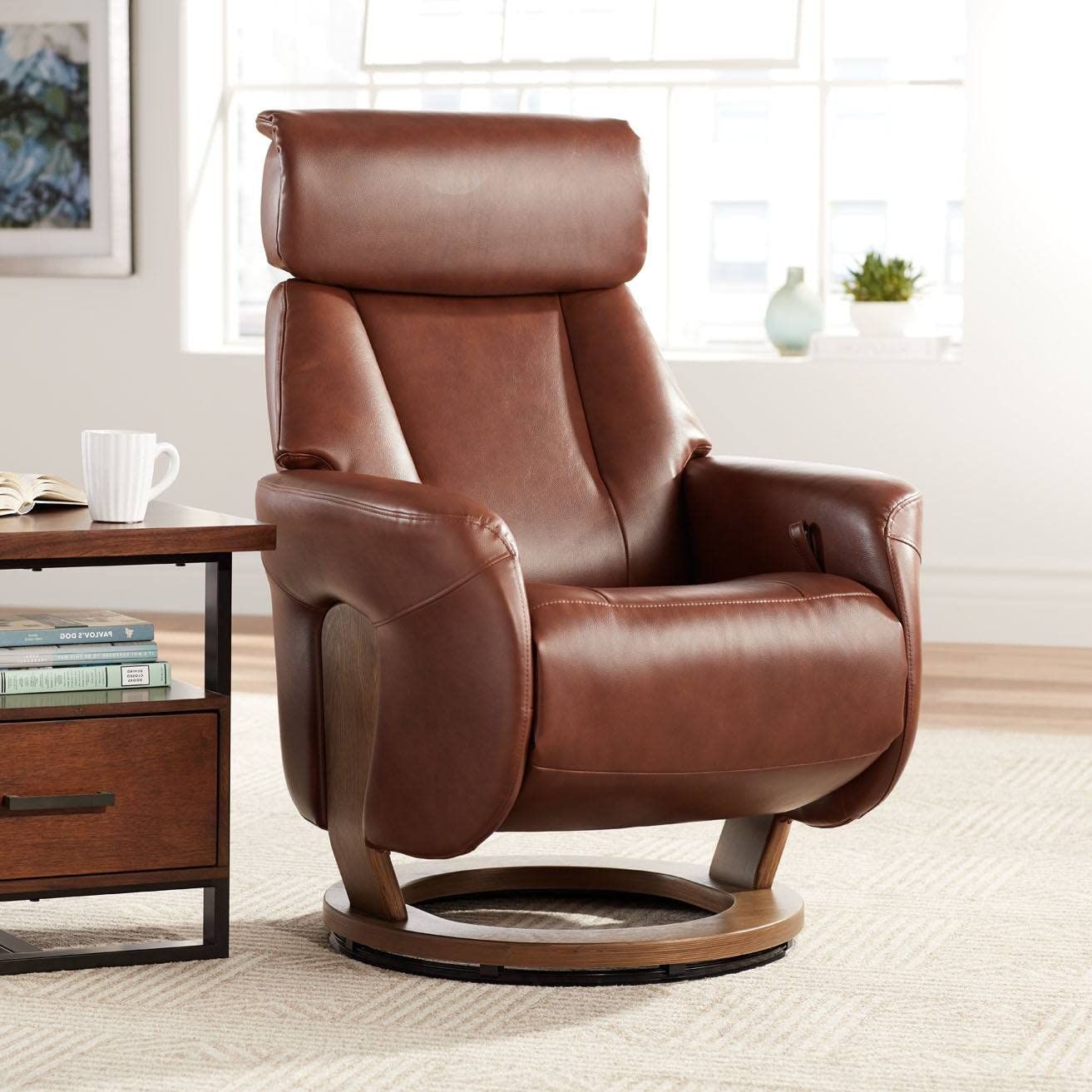 Leather Swivel Recliner The Ultimate Comfort Option