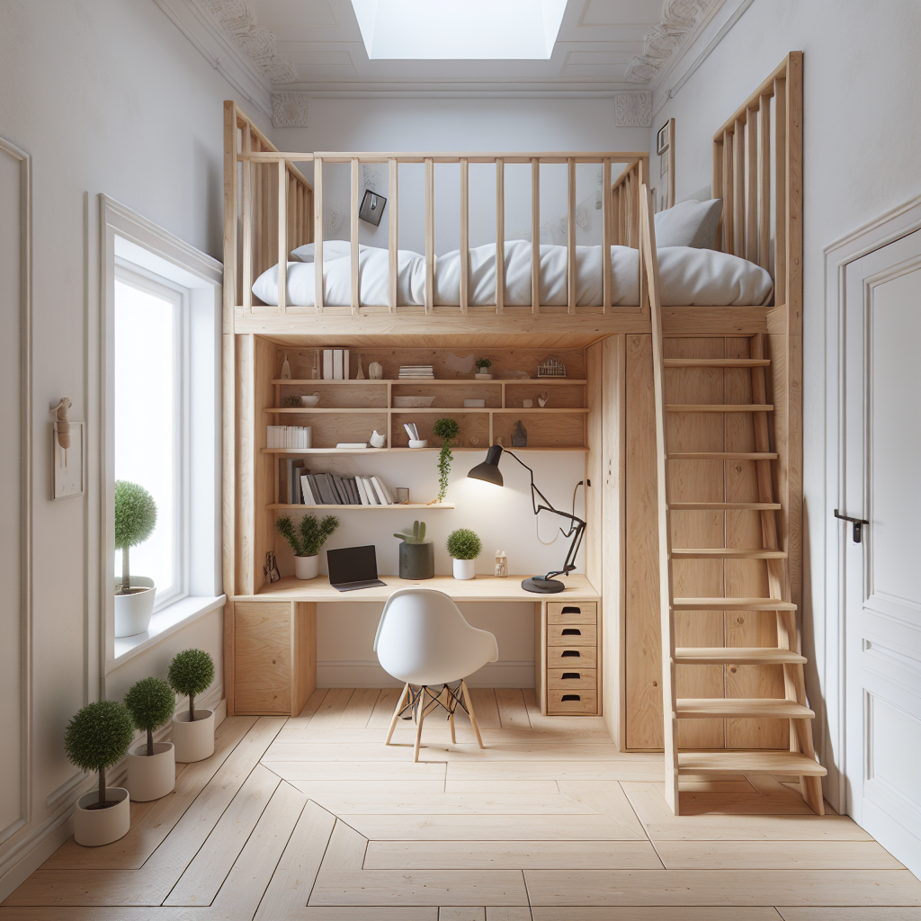 Loft Bed Kids the Ultimate Space-Saving Solution