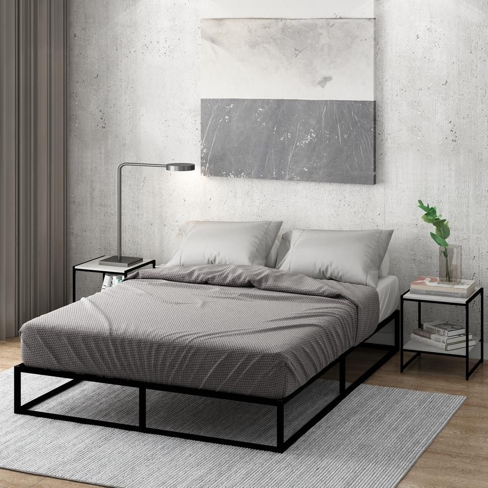 Metal Bed Frame Provides Sturdy and Stylish Sleeping Solution