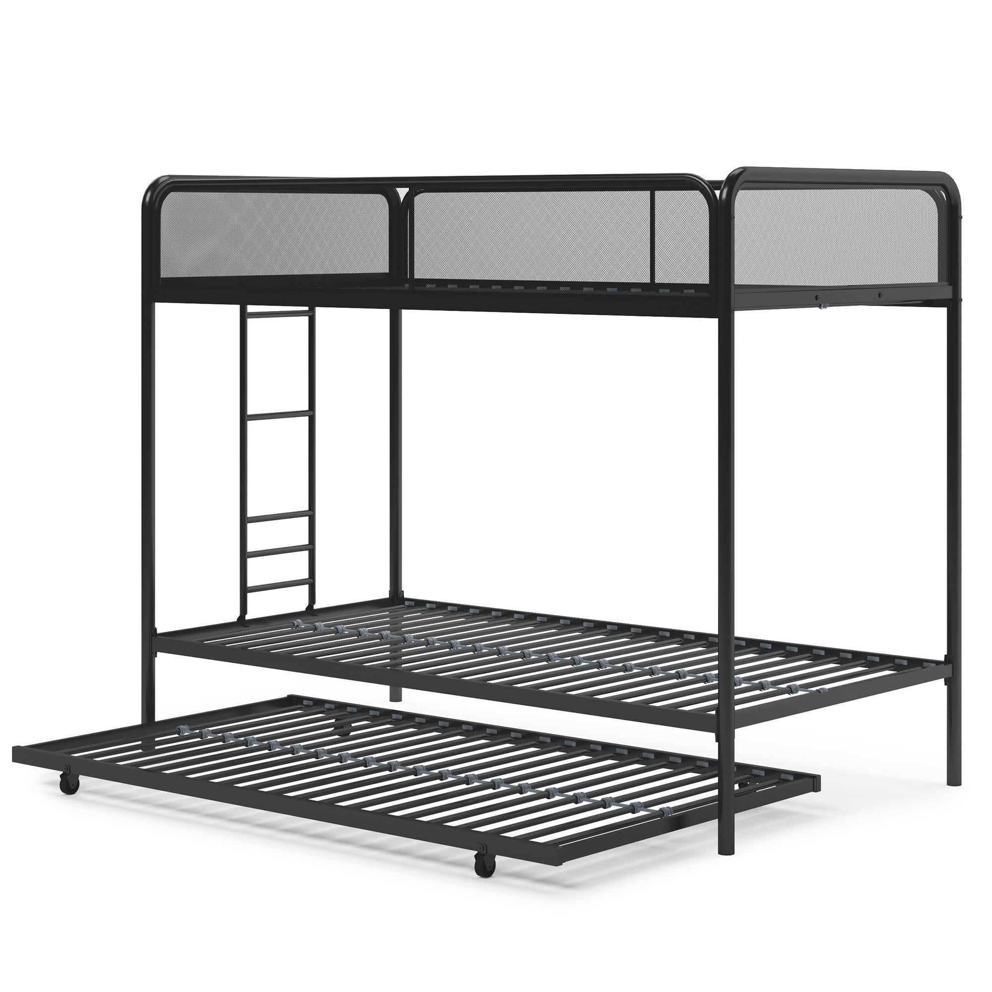 Metal Modern Trundle Bunk Beds the Key to Maximizing Space in Your Kid's Room