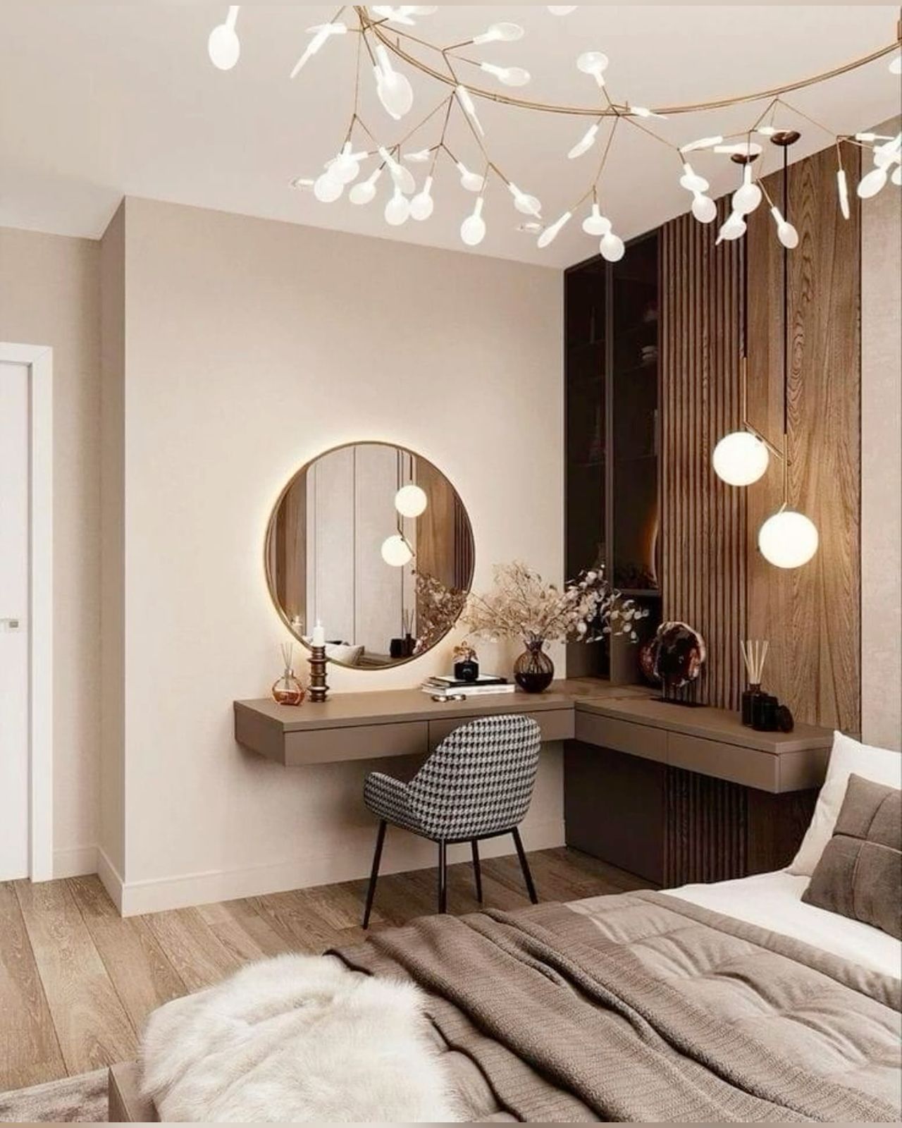 Modern Small Bedroom Vanity for Stylish and Functional Bedrooms