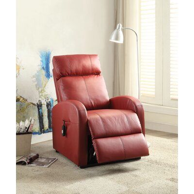 Red Recliner Making a Statement in Your Living Room