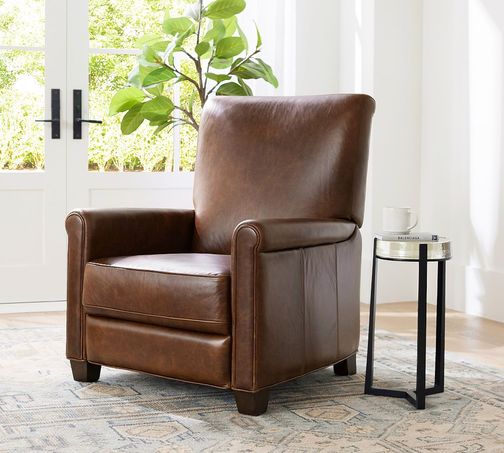 Small Leather Recliners Compact Comfort for Stylish Living Rooms