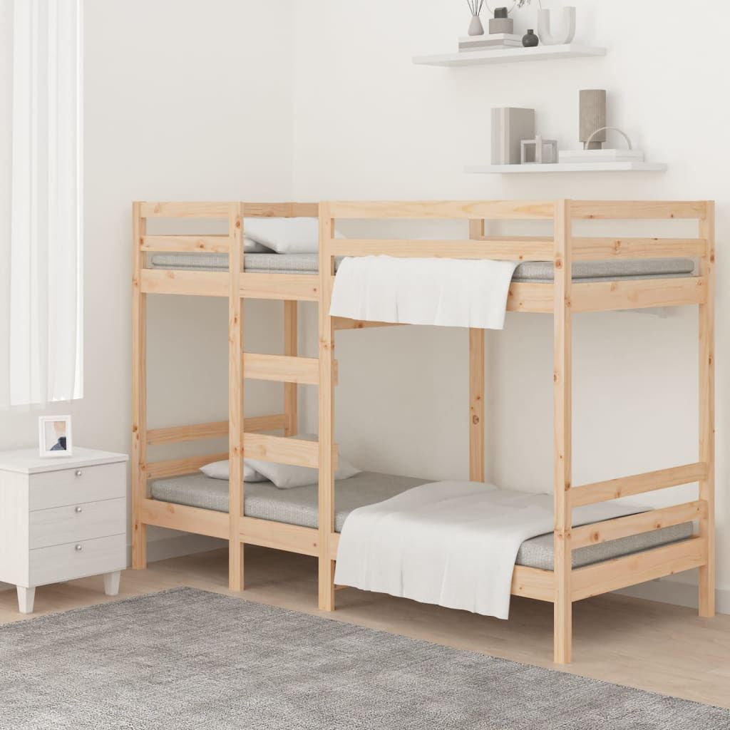 Solid Wood Bunk Beds for a Sturdy and Stylish Bedroom