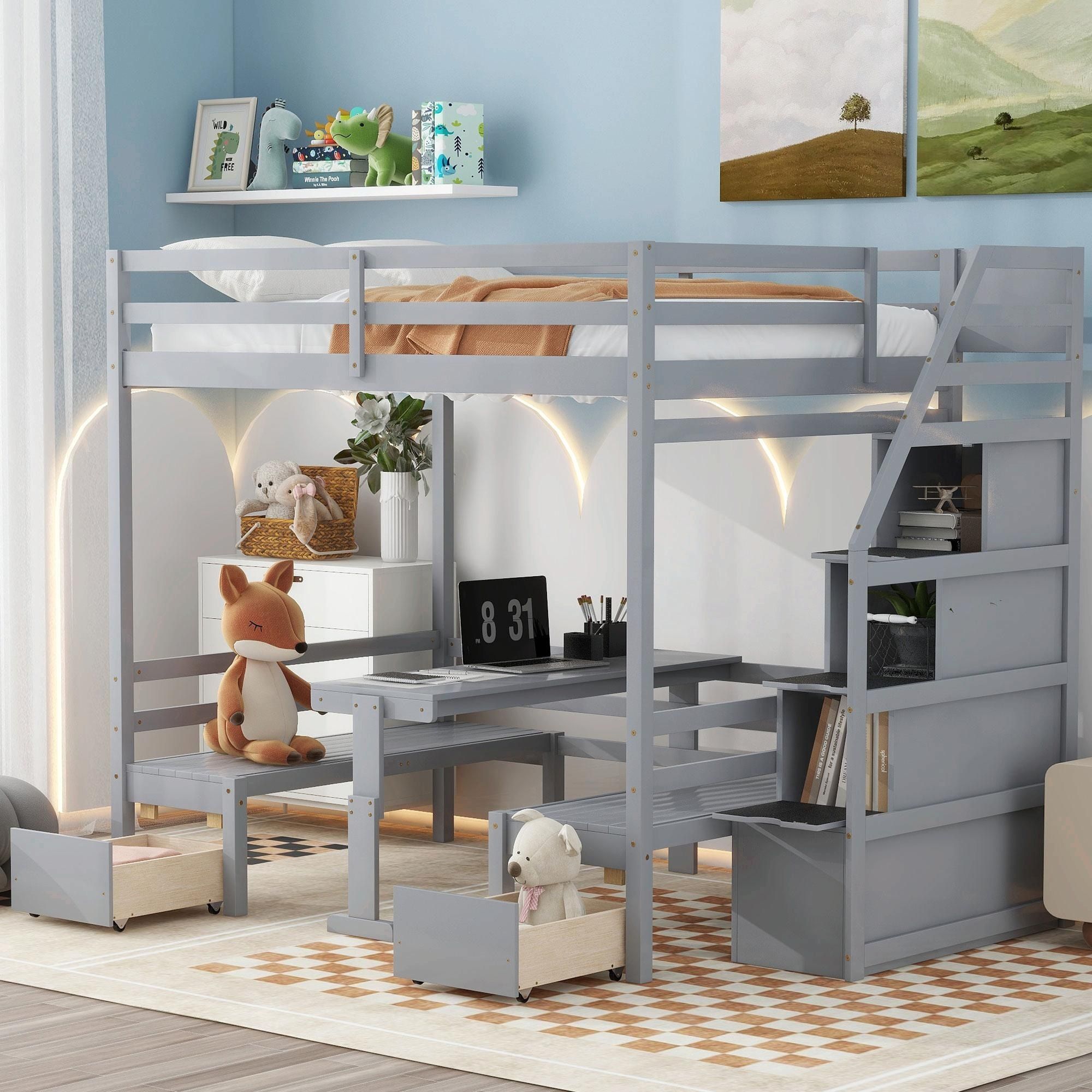 Stairway Bunk Bed: The Ultimate Space-Saving Solution for Kids' Bedrooms