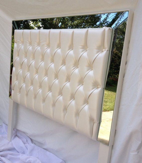 White Leather Headboard: A Modern and Luxurious Bedroom Upgrade