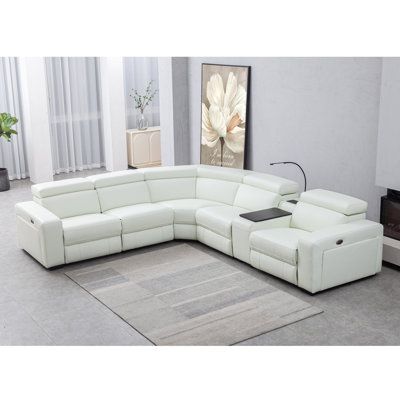 White Leather Recliner - A Luxurious Addition to Your Living Room