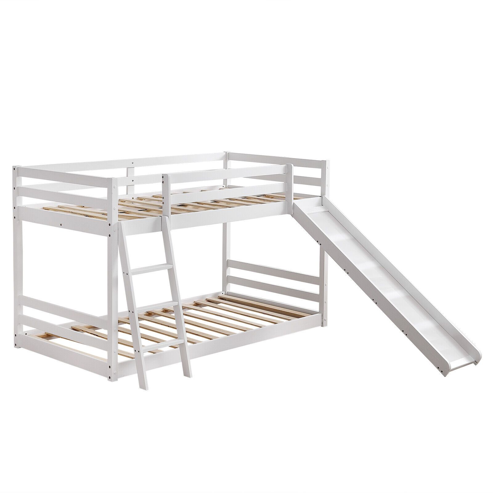 White Wooden Bunk Beds: A Timeless and Versatile Addition to Any Bedroom