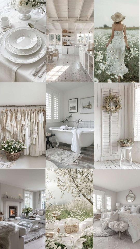 White vintage decor ai - The Perfect Blend of Classic Elegance