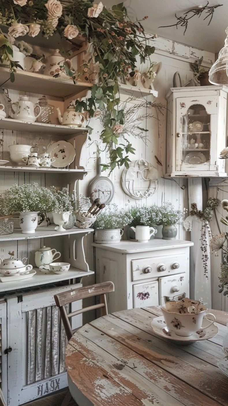 White vintage decor ai - blending nostalgia with technology