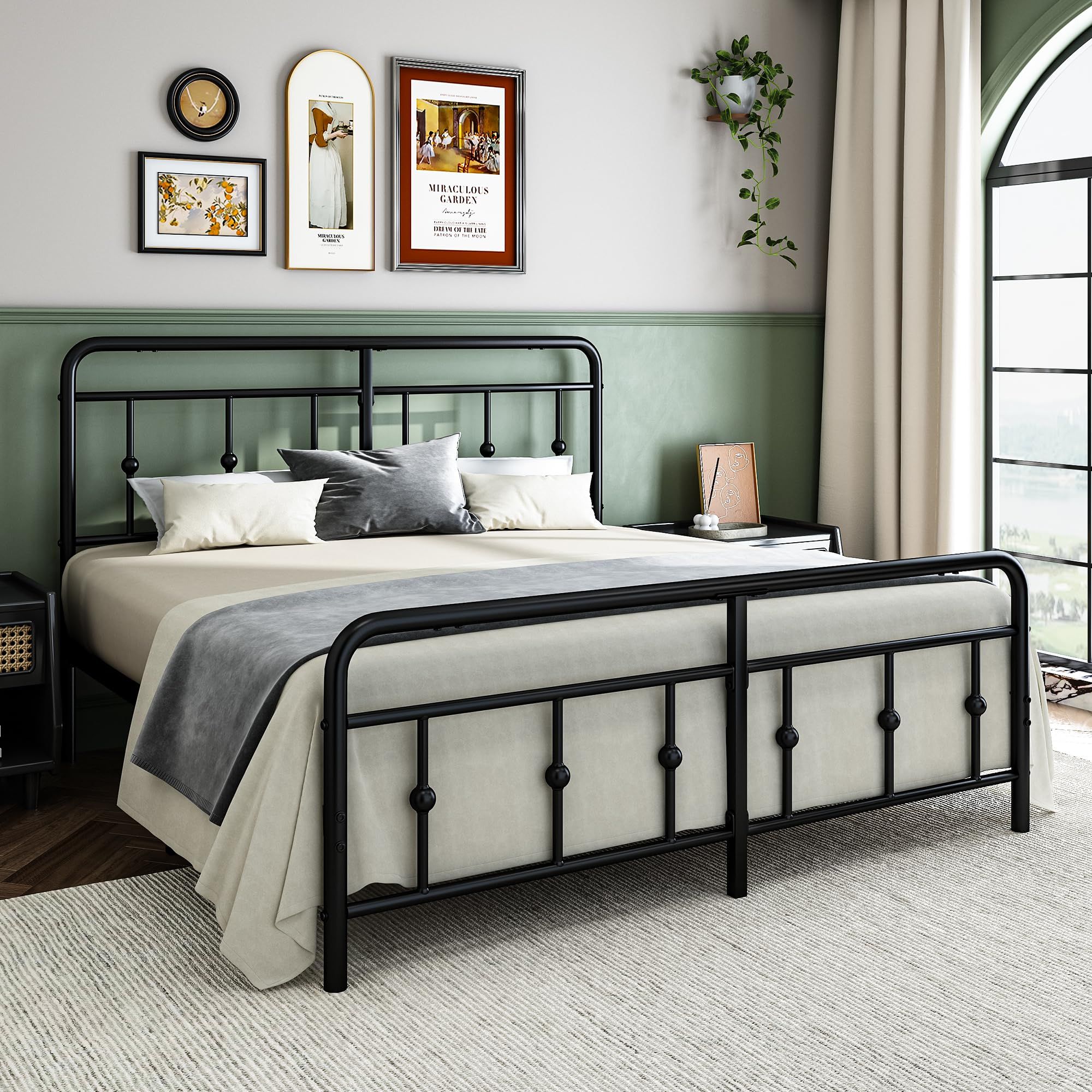 Full Metal Bed Frame the Perfect Choice for Modern Bedroom Decor