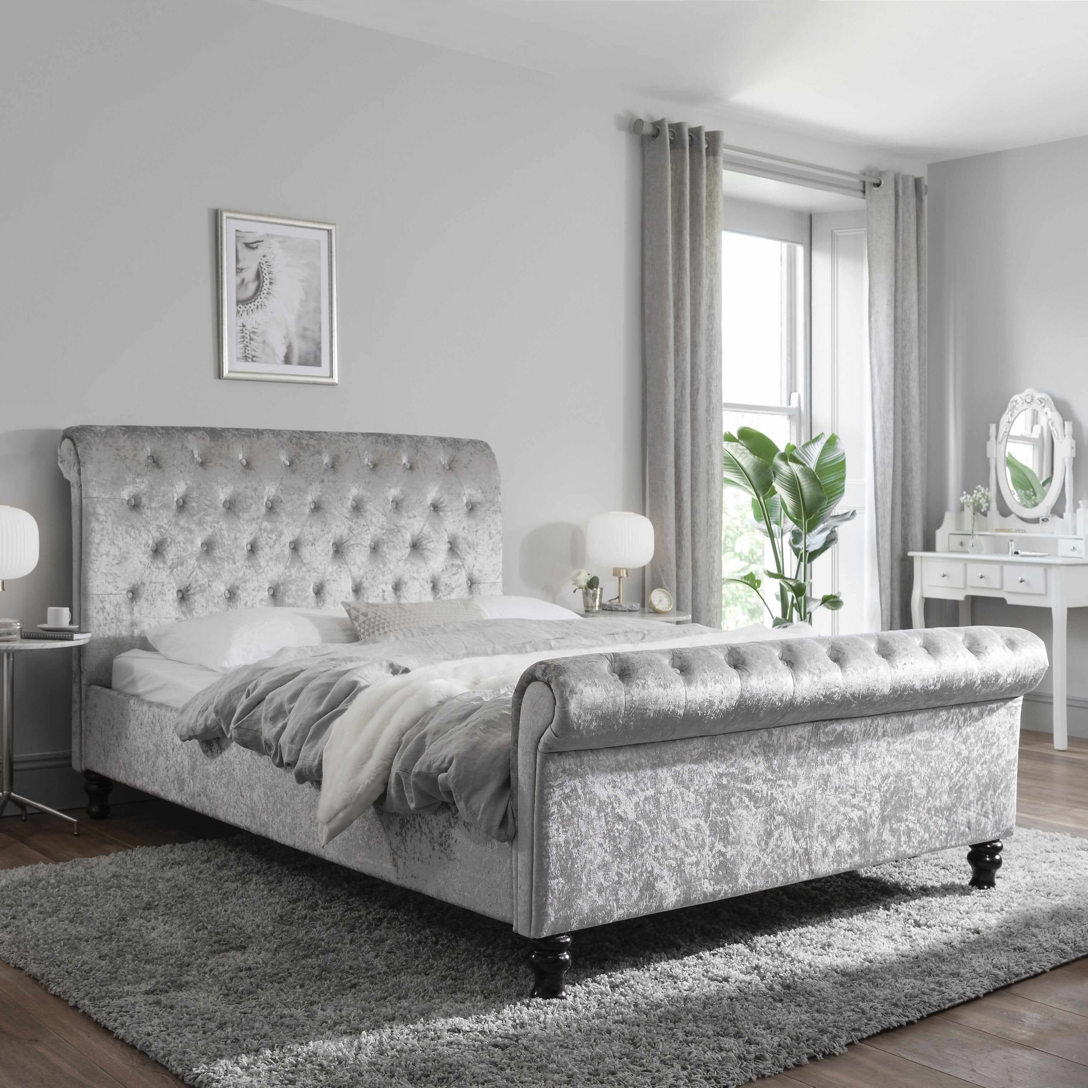 Silver Crushed Velvet - The Luxurious Textile Trend Taking Over Your Home