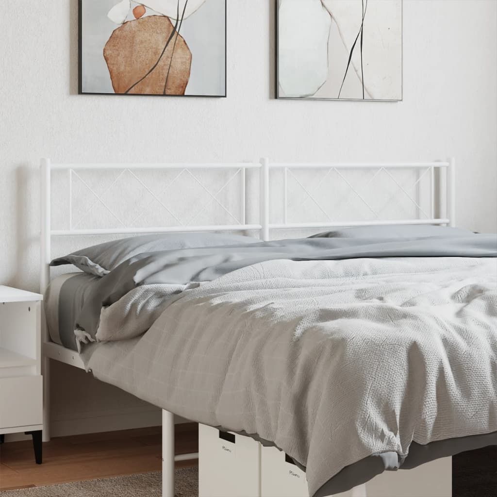 White Metal Headboards: A Fresh and Modern Bedroom Upgrade